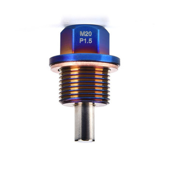 M12 M14 M16 M18 M20 M22 M26 Strong Magnetic Oil Pan GR5 Titanium Oil Drain Bolt