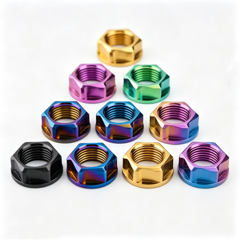 GR5 Titanium Flange Lock Nut M5-M12