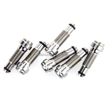 Grade 5 Titanium Alloy Auto Tire Wheel Valve Stem with Bending Welding Services