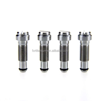 Titanium Alloy Auto Tire Wheel Valve Stem Polished Finish for BBS Cars