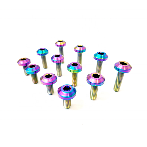 GR5 Titanium Engine Bay Fender Bumper Bolts