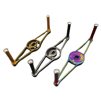 Factory Customized GR5 Titanium Alloy Fly Fishing Reel Handle Parts