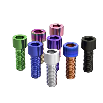 GR5 Anodized Colorful Socket Cap Screws M3-M8