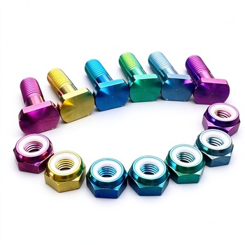 GR5 Titanium Disc Rotor Bolt and Nut Kit for Ducati