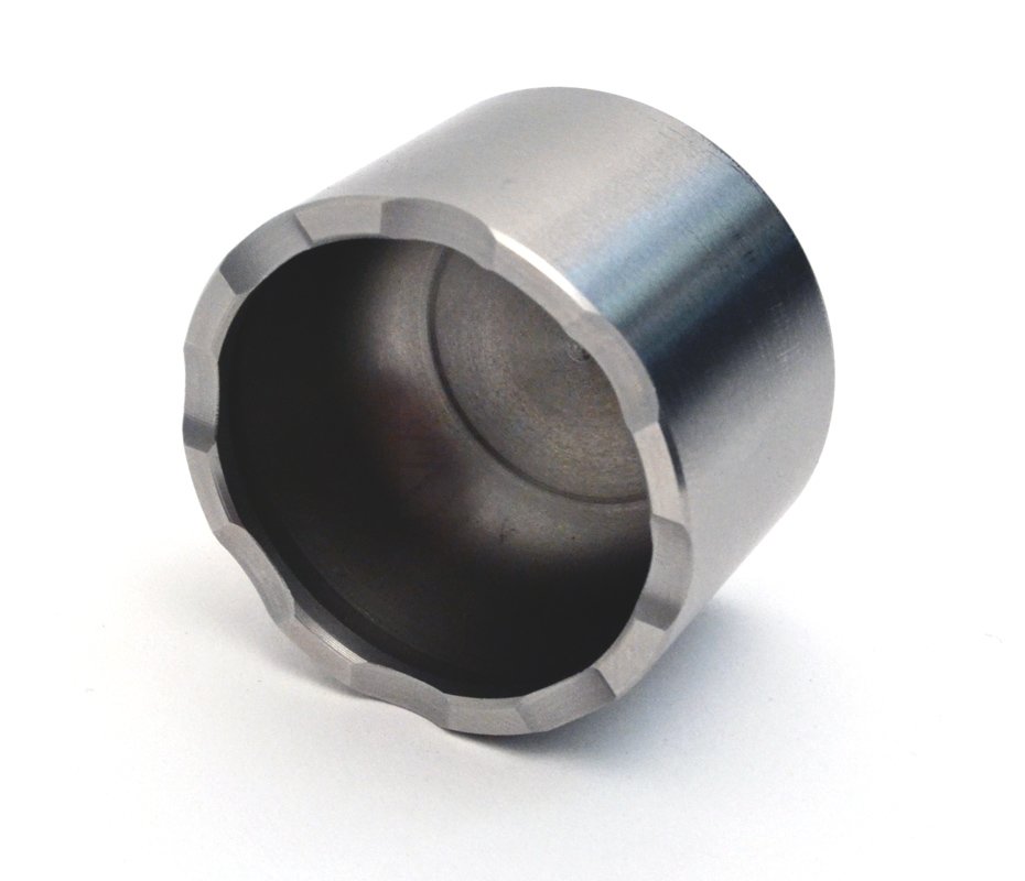 Custom CNC Anodized Gr5 Titanium Alloy Caliper Piston for Brembo Motorcycles