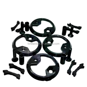 High strength GR5 titanium pedal plate bow cleats for Wahoo Speedplay