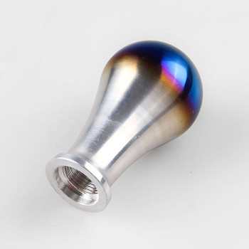 MAXIM PERFORMANCE Burnt Blue M10x1.5 Full Titanium Round Head Gear Shift Knobs
