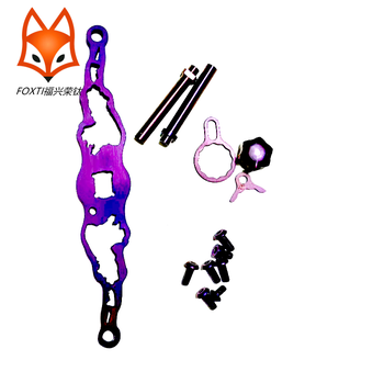 Factory Customized Colorful GR5 Titanium Fly Fishing Reel Handle Parts