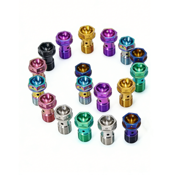M10 Titanium Banjo Bolts for Brembo Calipers