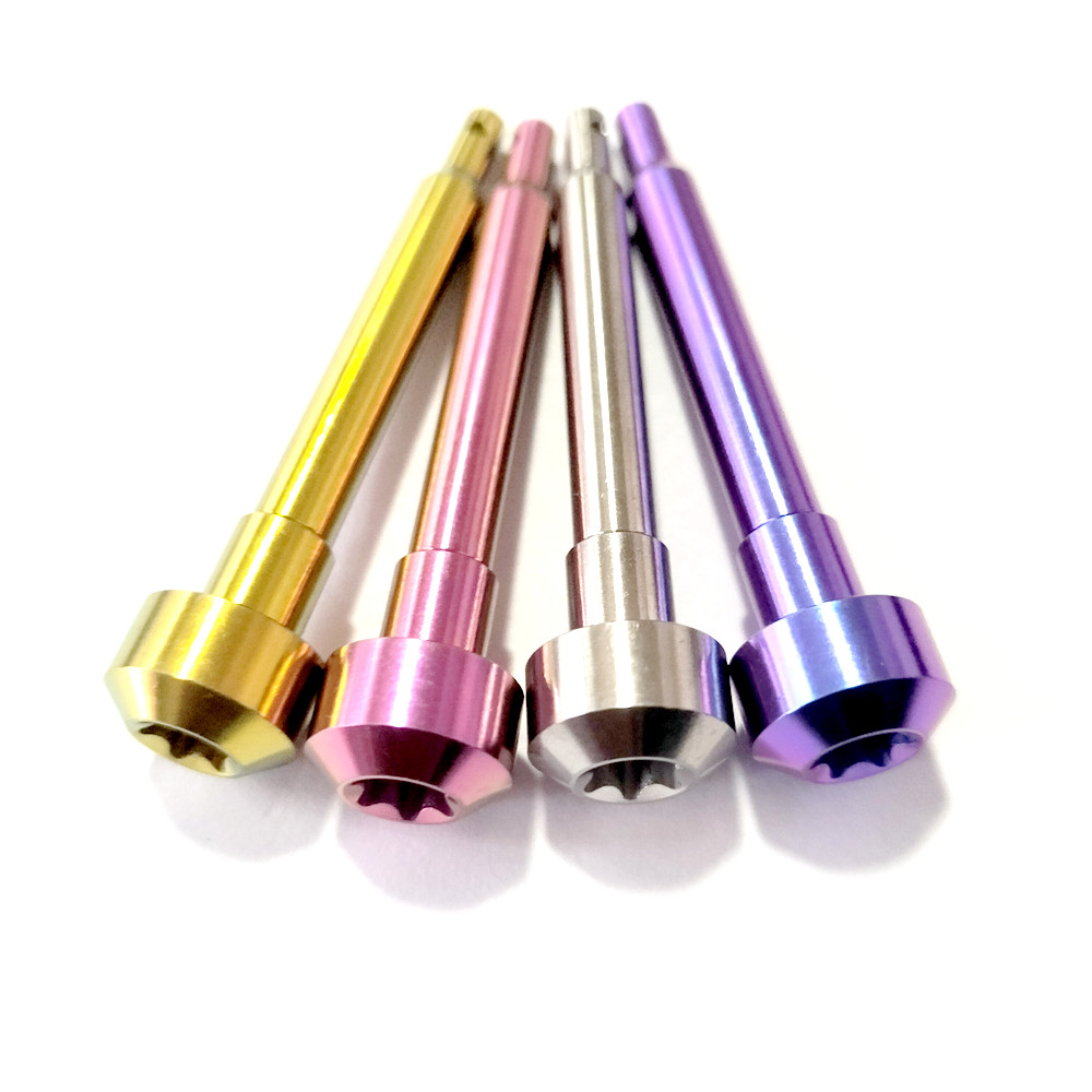 Best Price Baut Titanium Alloy Grade 5 Socket Head M8x20 Motor Race Parts Screws Bolts PVD Finish