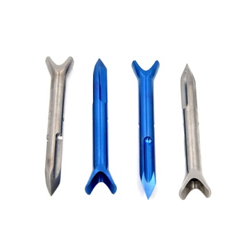 Customized Titanium Slip Tips for Spearfishing and Diving CNC Machined
