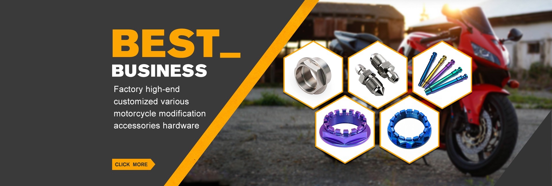 Titanium Motocross Foot Peg Pins with Cotter Pins