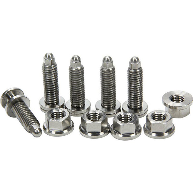 Titanium Front Hub End Stud Bolt Kit for Sprint & Midget